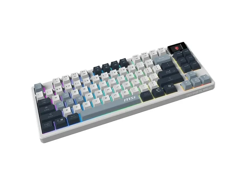 Клавіатура MSI FORGE GK600 TKL WIRELESS SKY (S11-43UAP01-HH9) - фото 3