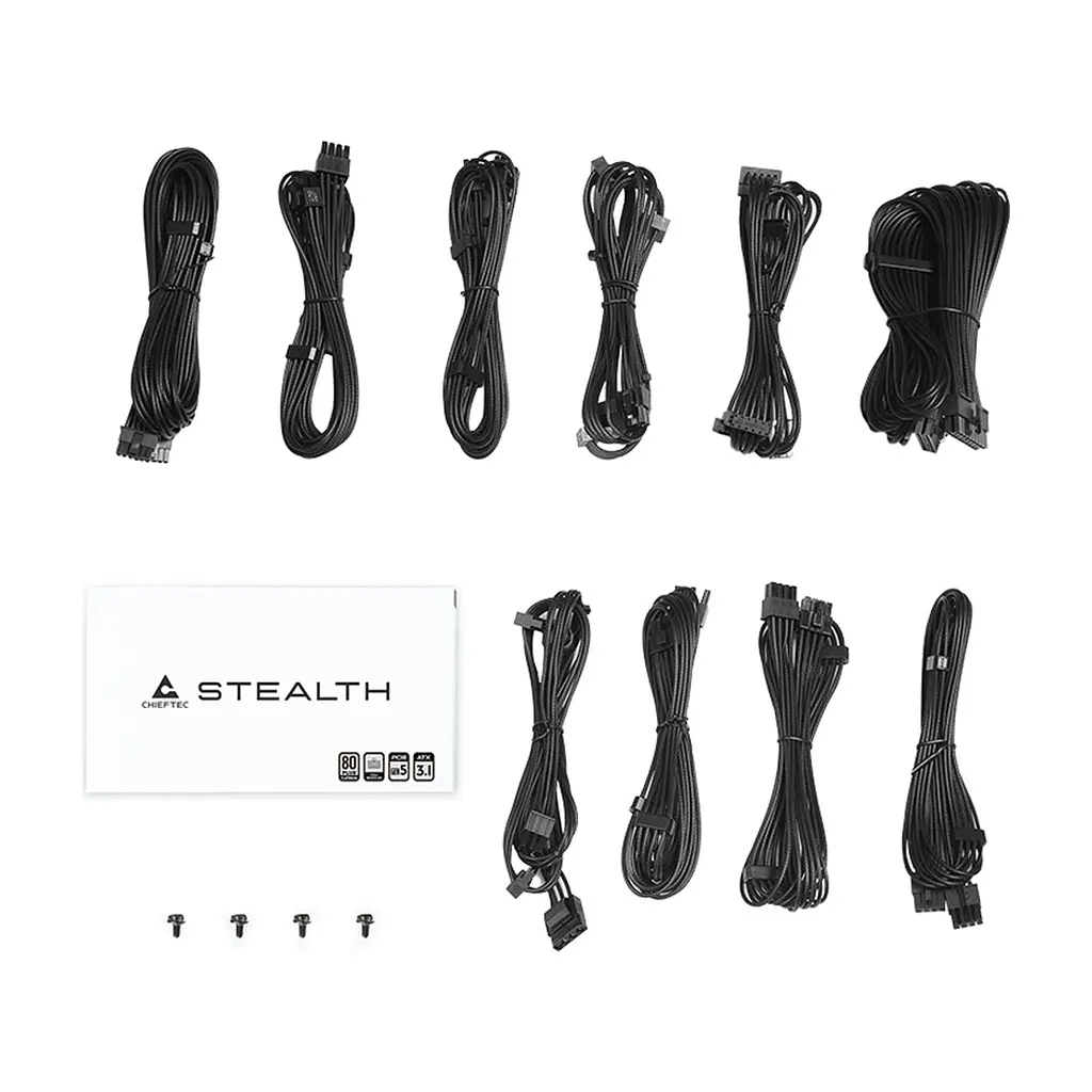 Блок живлення Chieftec 1000W Stealth (SPX-1000-FC) - фото 7