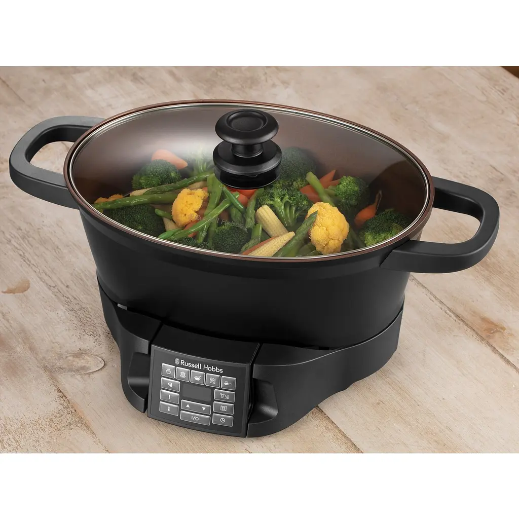 Мультиварка Russell Hobbs GoodToGo 1000 Вт чорна (28270-56) - фото 11