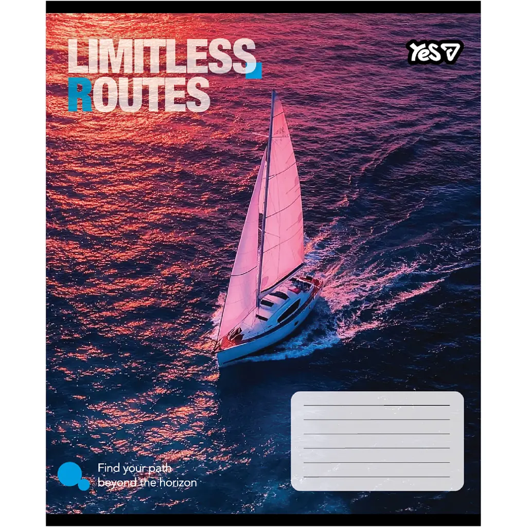 Зошит шкільний Yes Limitless routes А5 24 аркушів лінія 20 шт. (769037) - фото 5