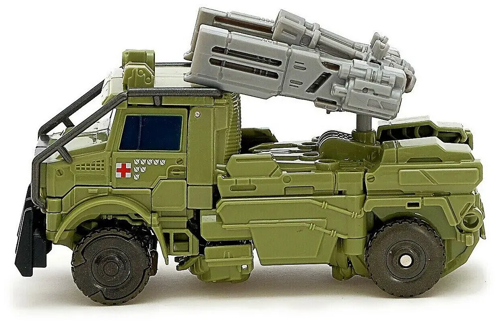Іграшка робот-трансформер Hound Transformers автобот військовий робот для дітей висота 17 см - фото 7