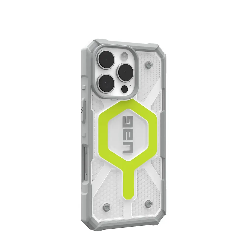 Чохол-накладка Urban Armor Gear Magsafe для Apple iPhone 16 Pro Pathfinder Active Neon (114464118181) - фото 2