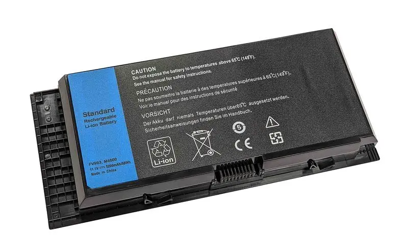 Акумулятор для ноутбука Dell 0FVWT4 M4600 11.1V Black 5200 mAh - фото 2
