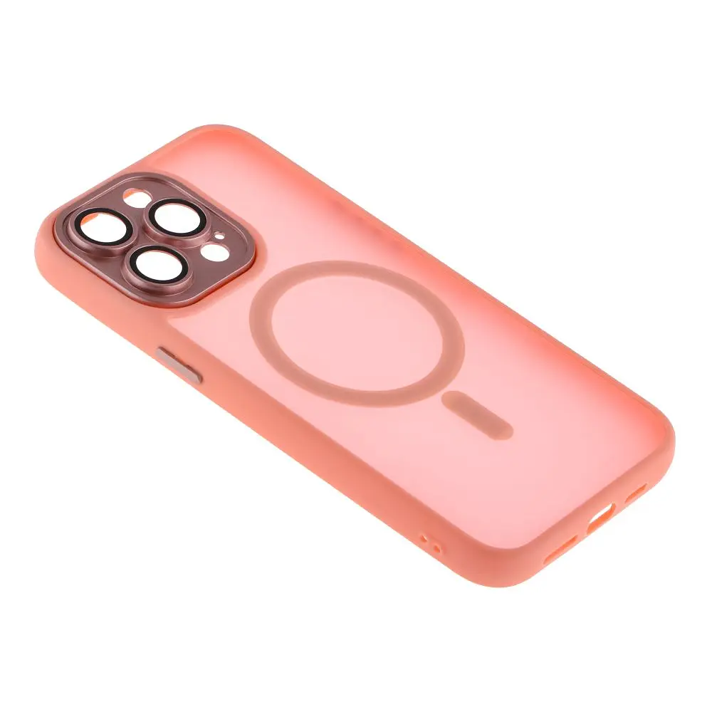 Чохол-накладка Magnetic Camera Lens with Magsafe Apple iPhone 15 Pro Max Pink (35216_3345385) - фото 6