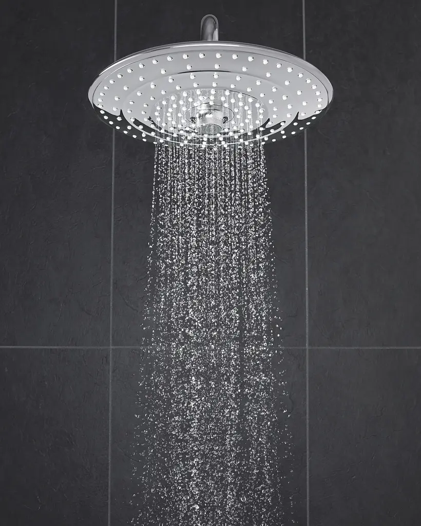 Верхній душ із стельовим кронштейном Grohe Euphoria 26461000, Хром - фото 6