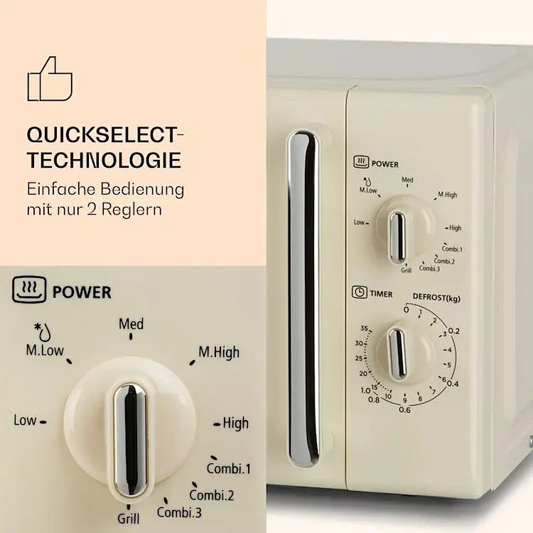 Микроволновая печь Klarstein Caroline (10032641) - фото 3