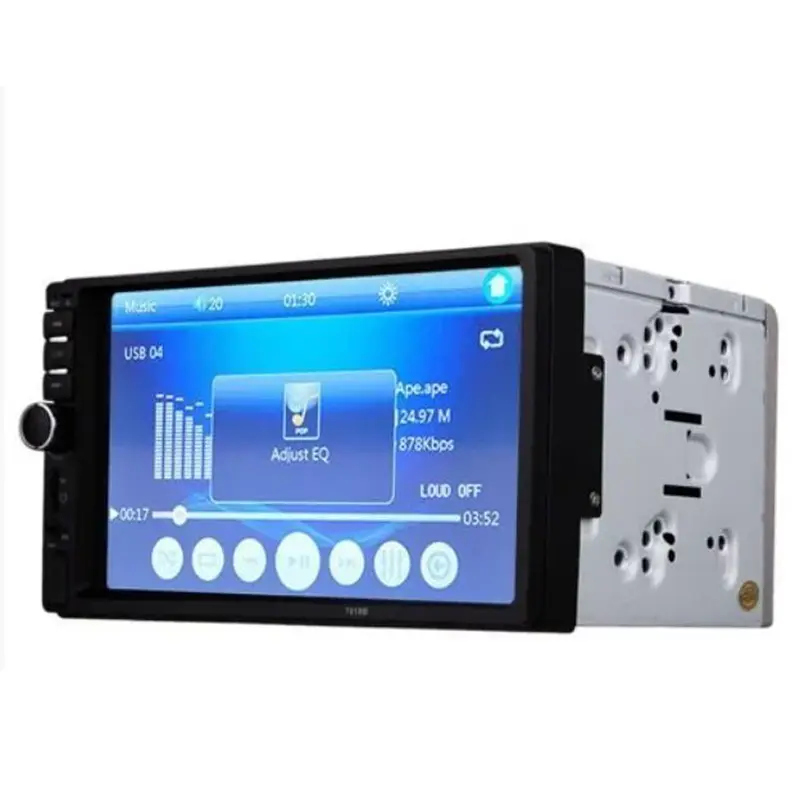 Автомагнитола 2DIN 7018 Little + пульт с 7'' сенсорным экраном и Bluetooth, поддержка USB и SD карт, XPRO (MER-12016_963) - фото 5