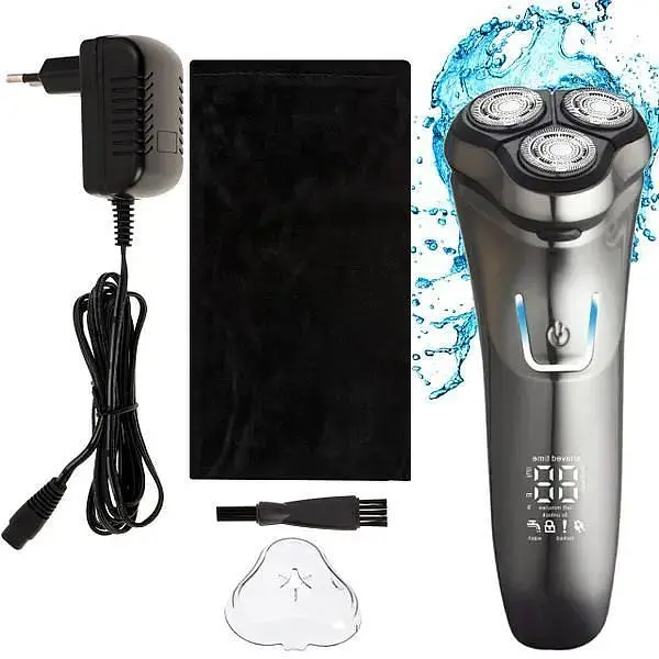 Аккумуляторная бритва Camry CR 2925 IPX6 до 60 мин работы дорожная блокировка - фото 3