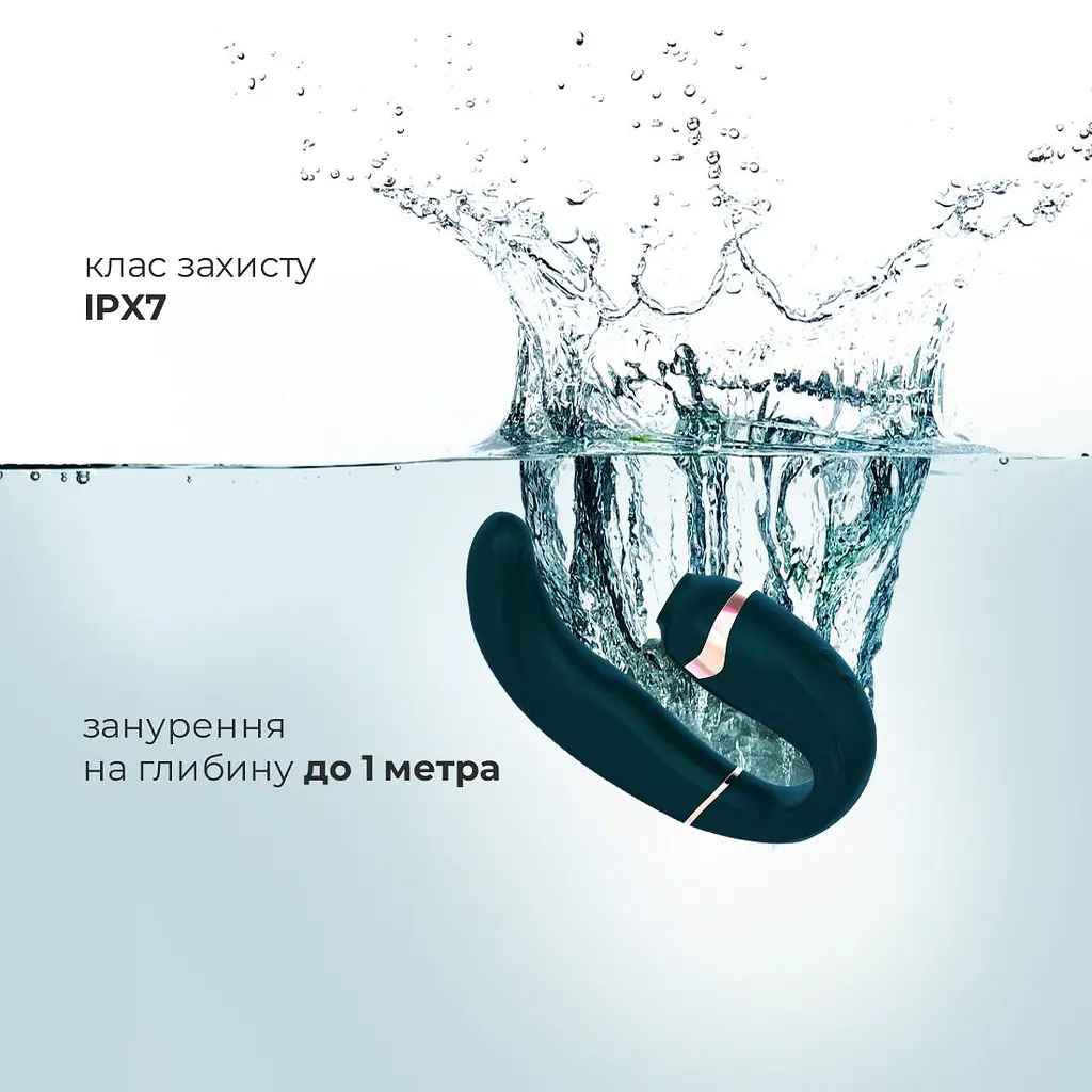 Вакуумний стимулятор клітора Adrien Lastic Exploring Senses My G зелений - фото 7