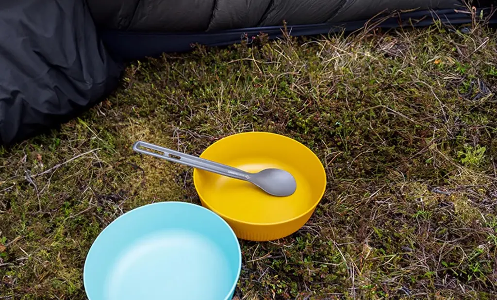 Набір столових приладів Sea to Summit Frontier UL Cutlery Set, довга ложка та виделка Темно-сірий - фото 4