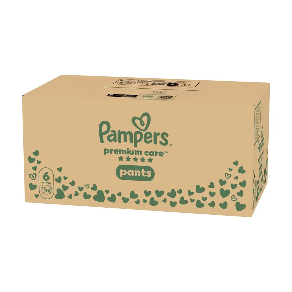 Підгузки Pampers Premium Care Pants Розмір 6 (13-19 кг) 96 шт (8006530315814) - фото 3