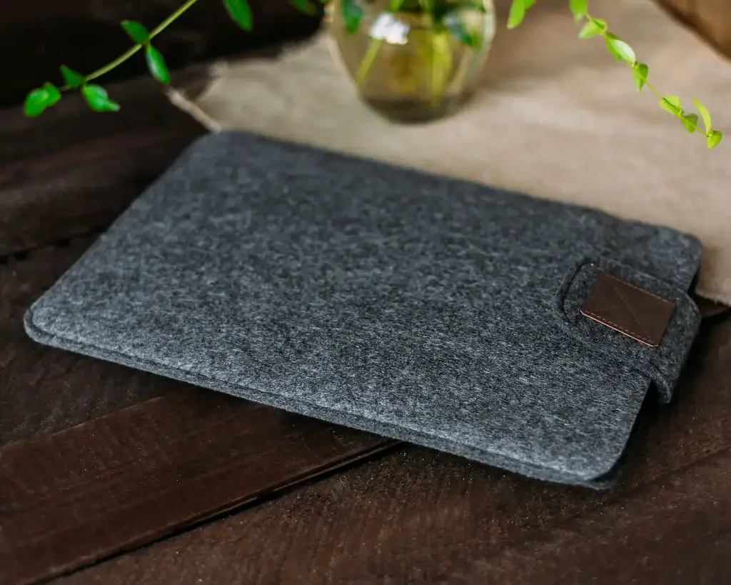 Чохол Gmakin Apple MacBook Air/Pro 15` GM56-15 Felt Case (Black) [73565] - фото 8