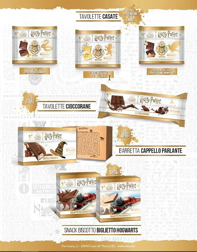 Печиво Witor's Harry Potter Biglietto per Hogwarts 6шт 126г - фото 10