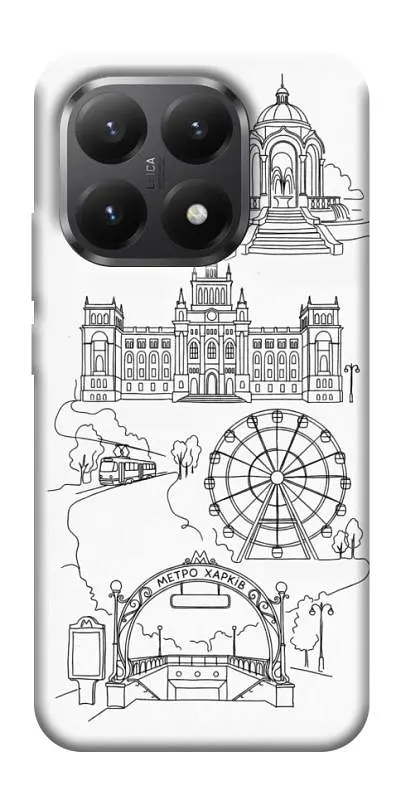 TPU чохол Demsky Kharkiv spirit для Xiaomi 15T