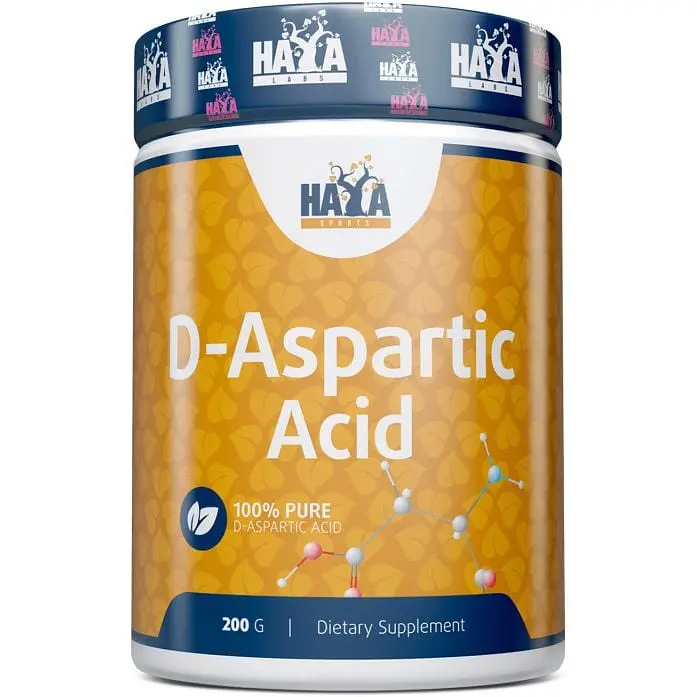 Аминокислота Haya Labs Sports D-Aspartic Acid, 200 грамм - фото 1