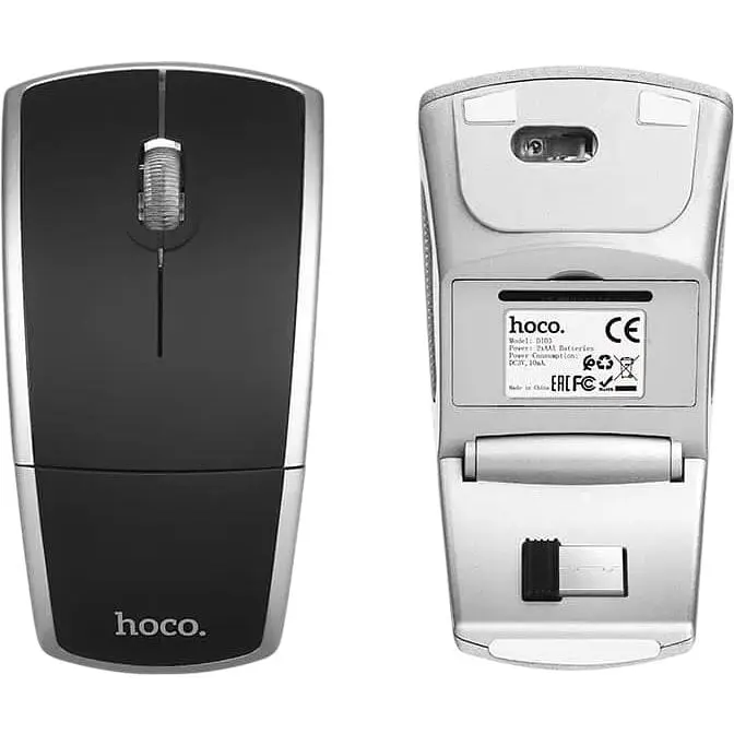 Миша бездротова складана HOCO DI03 foldable USB wireless 2.4G - фото 8