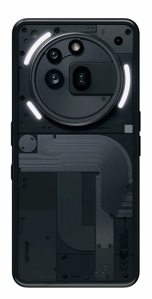 Смартфон Nothing Phone (3a) Pro 12/256GB Black (Snapdragon ) - фото 2