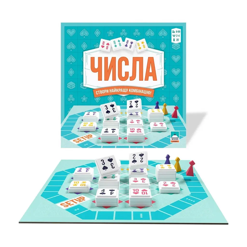 Настільна гра Бельвіль Asmodee Числа (BZZSET0101UA) - фото 3