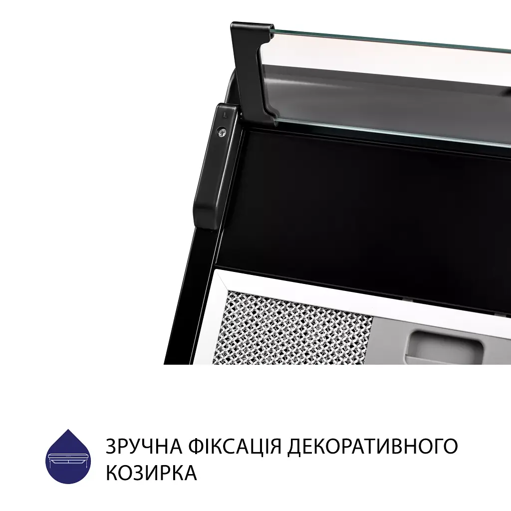 Витяжка плоска Minola HPL 615 BL - фото 5