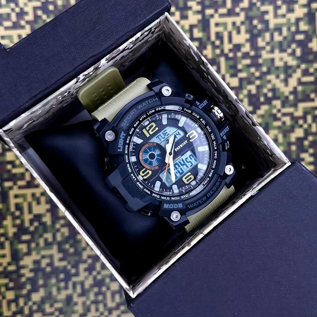 Чоловічий наручний годинник 012KH Khaki Patriot acs0030994 - фото 3