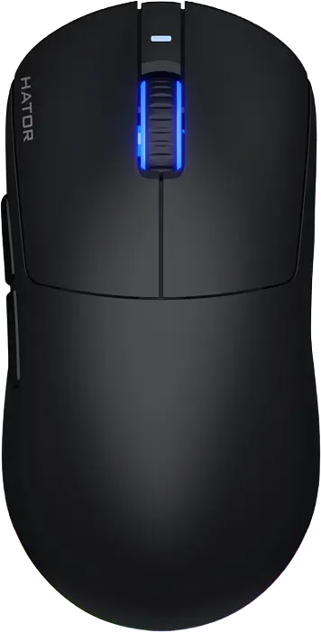 Миша бездротова Hator Quasar 3 RGB Black (HTM730) - фото 2