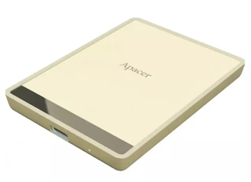 Портативний SSD Apacer AS724 512 GB USB 3.2 Gen.2 Type-C Read/Write 500MB/s Cream - фото 2