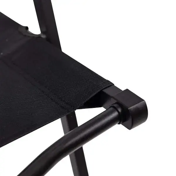 Стул для кемпинга Lugi складной с алюминиевым каркасом черный SJ-0032-2 - фото 7