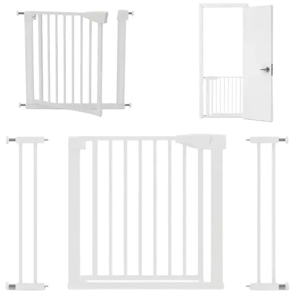 Барьер межкомнатно-лестничный Tulano Guardian 3.5 White 75-110 см белый - фото 3