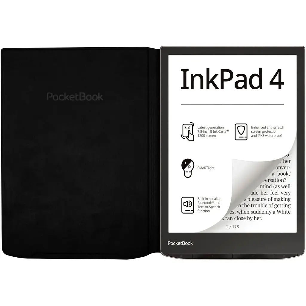 Чехол-книжка Flip Cover для PocketBook 743 Black (HN-FP-PU-743G-RB-WW) [138858] - фото 5
