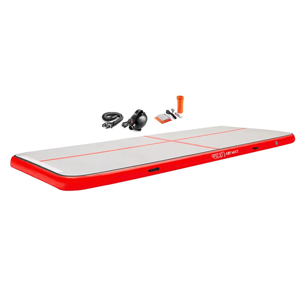 Мат гімнастичний надувний 4FIZJO Air Track Mat 600 x 200 x 20 см 4FJ0204 (P-5907739312044)