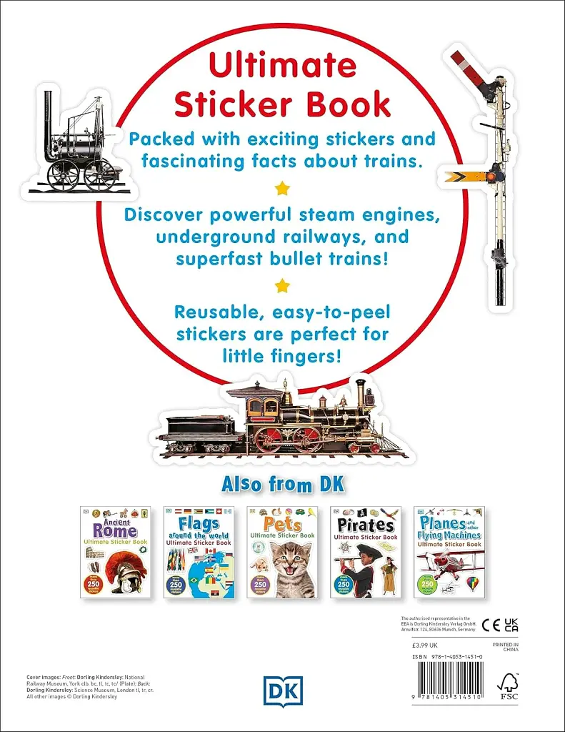Train. Ultimate Sticker Book - фото 2