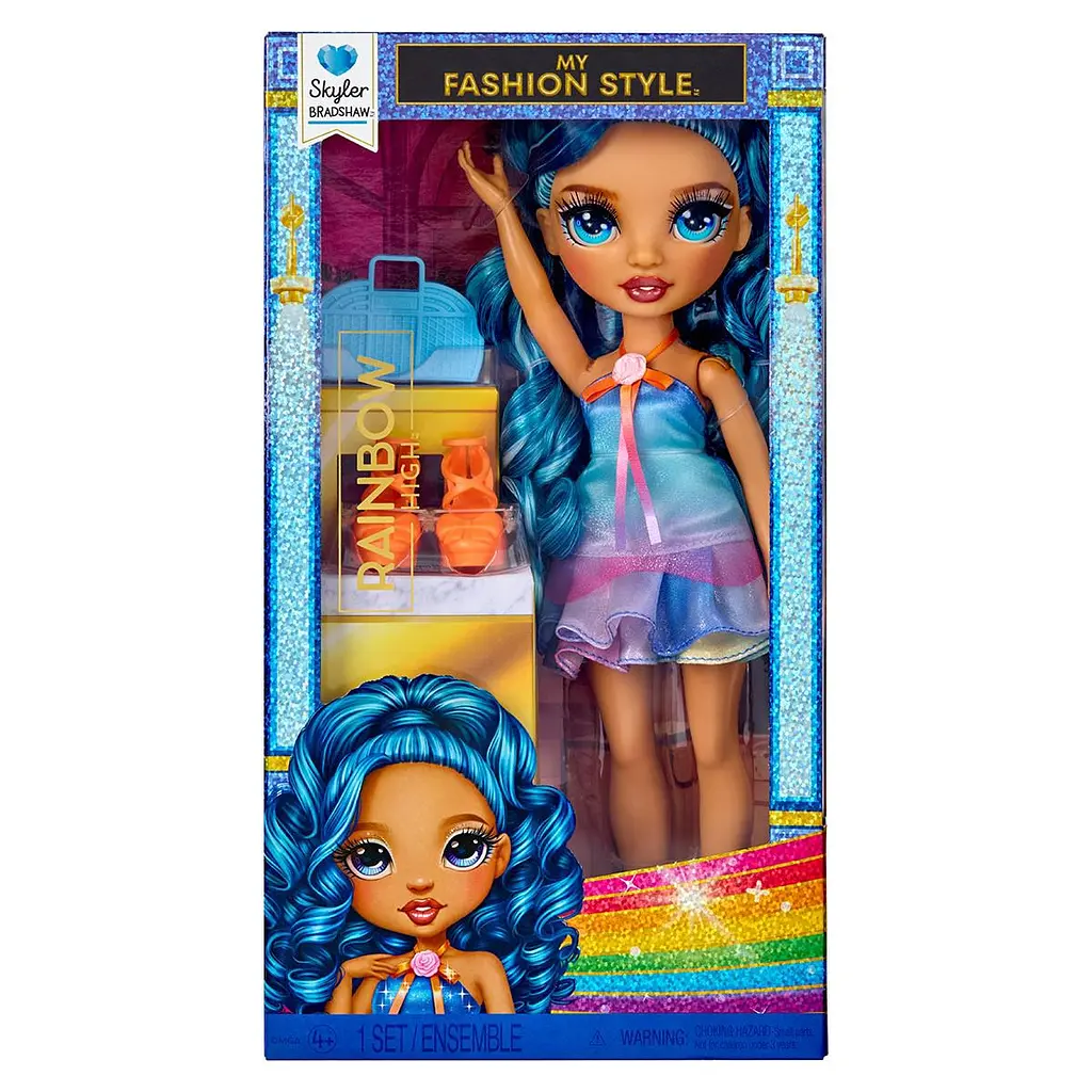Лялька RAINBOW HIGH серії “My Fashion Style” — СКАЙЛЕР (з аксес.) Rainbow High 248620 - фото 6