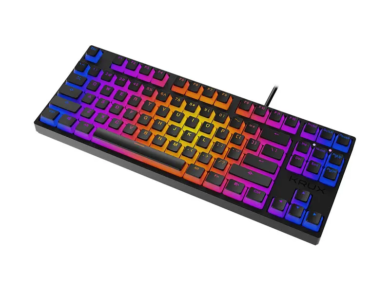 Клавіатура Krux ATAX PRO RGB Pudding Outemu Black Switch (KRX0127) - фото 3