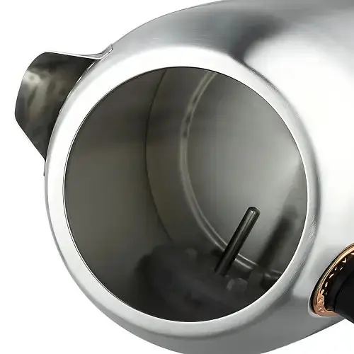 Чайник електричний з вбудованим термометром Domotec MS-7849, нержавіюча сталь, 1,7 л, 2200 Вт - фото 5