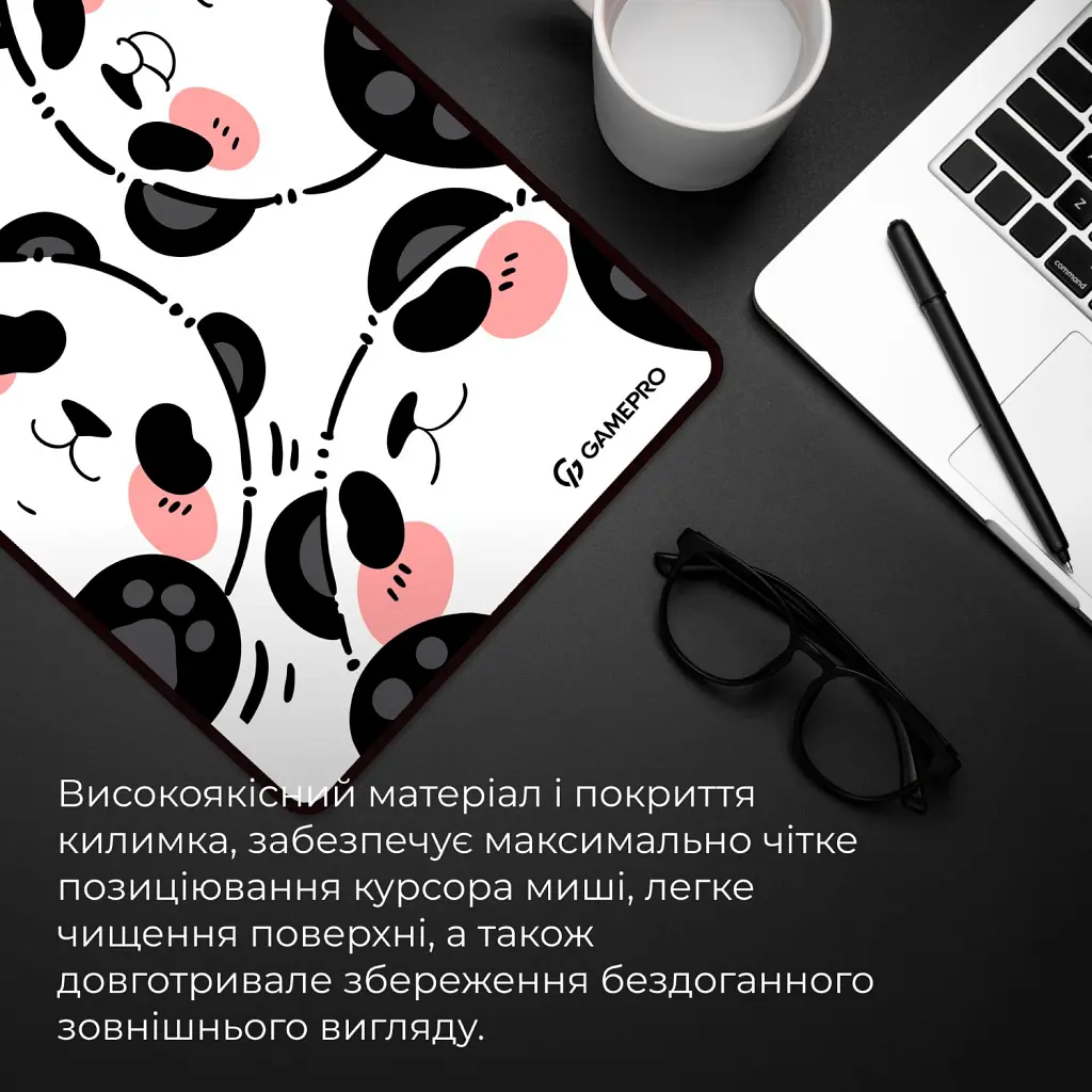 Килимок для мишки GamePro Speed/Control White (MP275WP) - фото 8