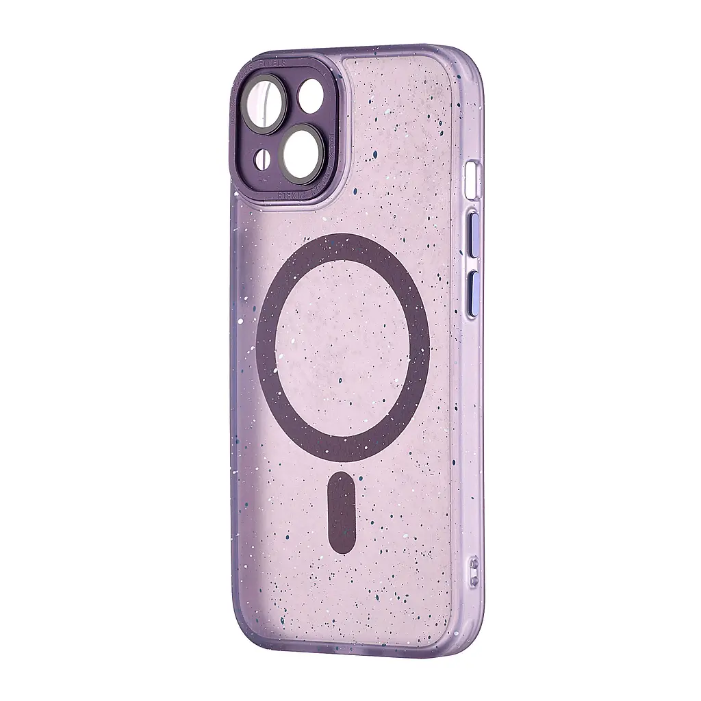 Чохол Splatter with MagSafe iPhone 14 Purple