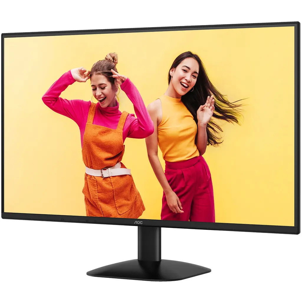 Монітор TFT 27 AOC Q27B35S3, QHD IPS, 120Гц, HDMI, DP, USB-hub, чорний - фото 3