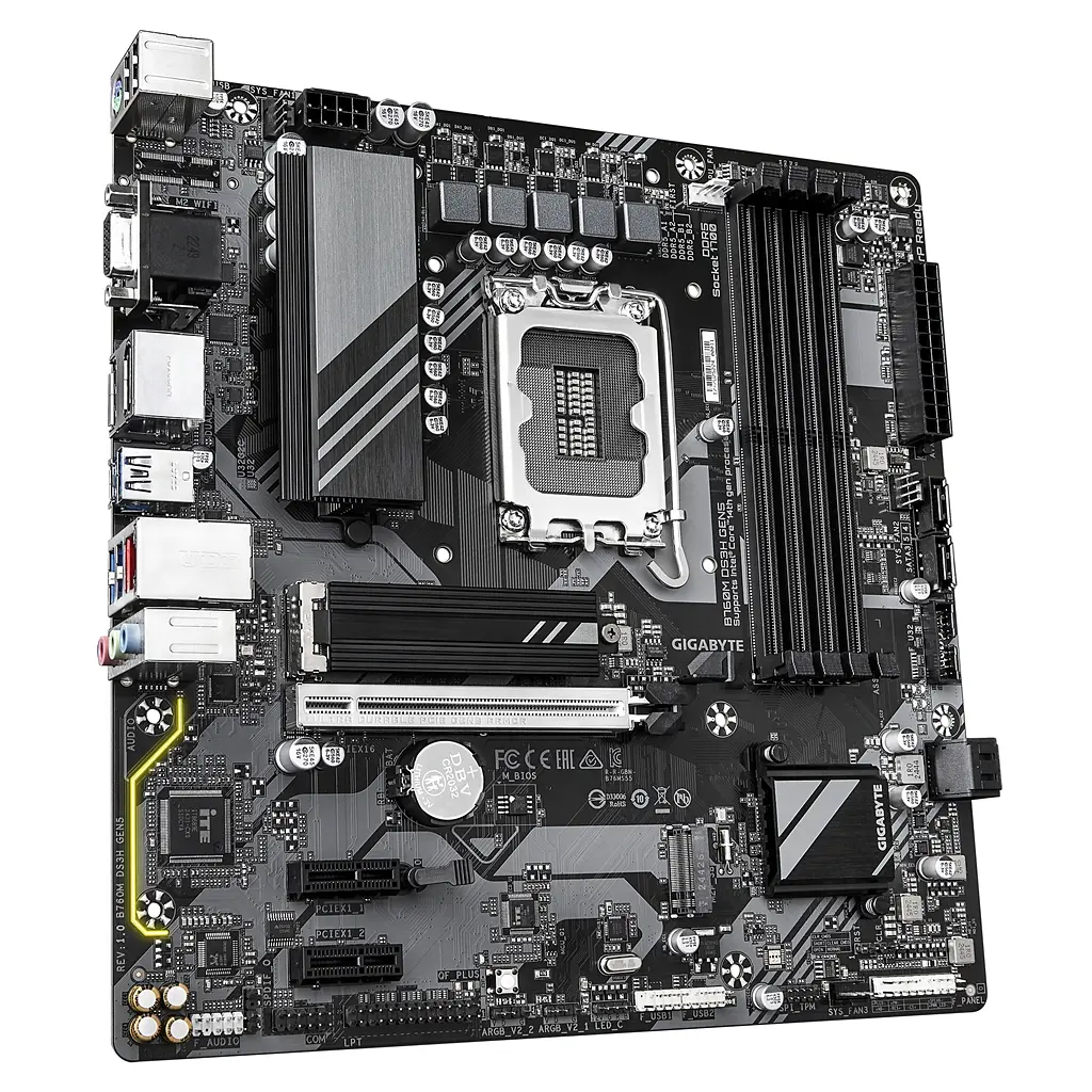 Материнська плата Gigabyte B760M DS3H Gen5 Socket 1700 - фото 3