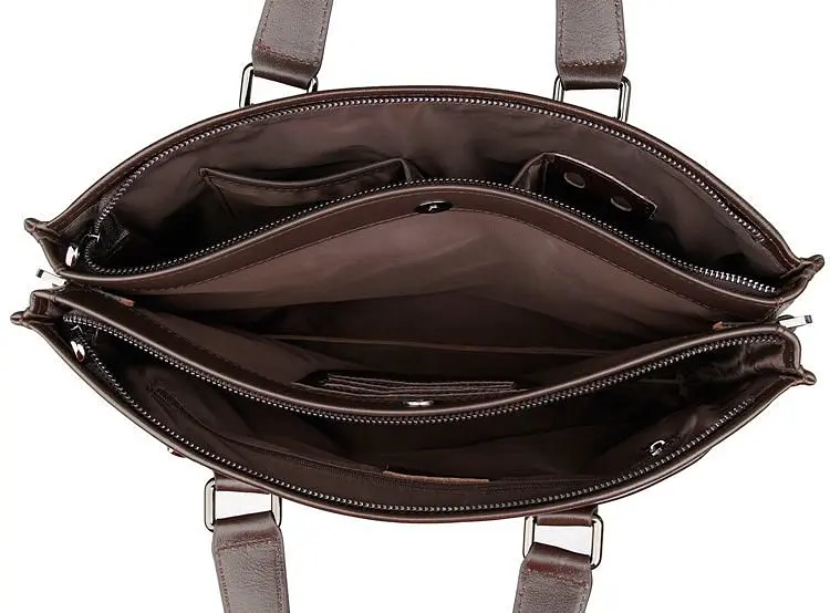 Чоловіча шкіряна сумка Vintage 35,5х28х7,5 см sum0012429 - фото 8