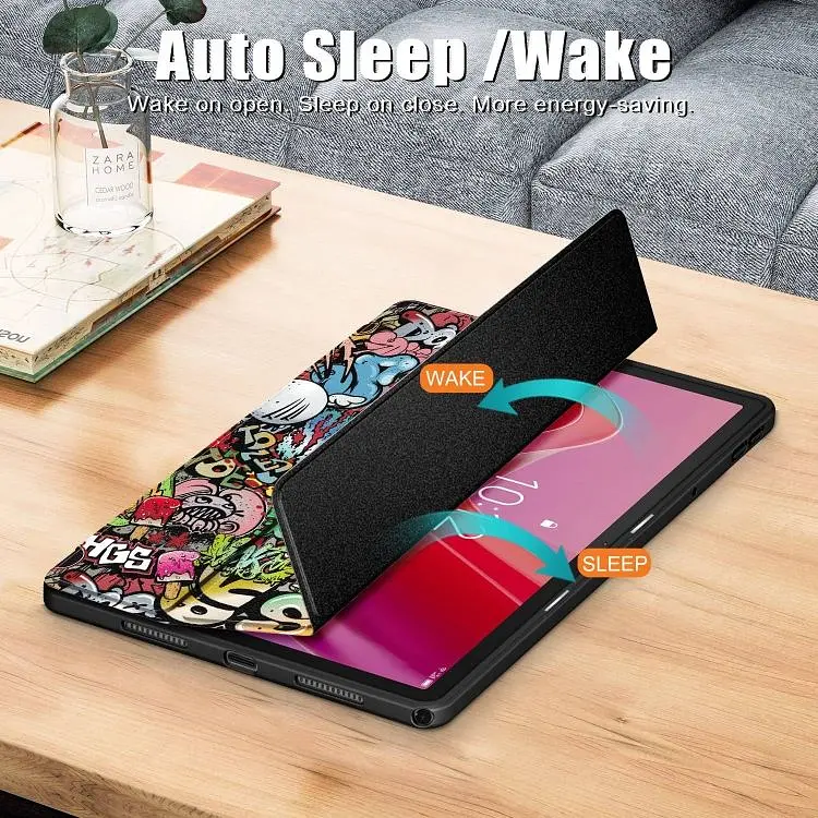 Чехол TPUCristal Pen holder Lenovo Tab M11 Xiaoxin Pad 2024 11 Граффити - фото 5