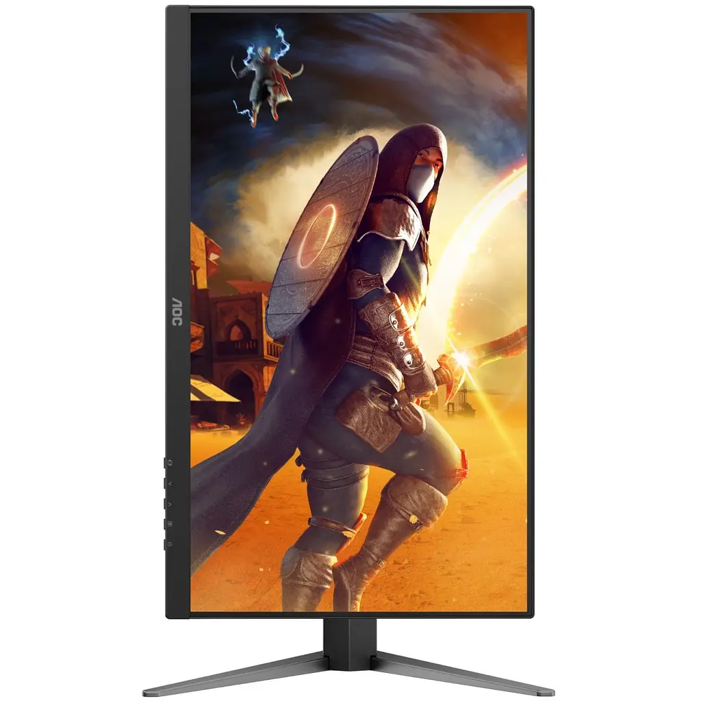 Монітор TFT 27" AOC 27G4HA, Fast IPS, 200Гц, 2хHDMI, DP, HAS, Pivot, кол., чорно-червоний (27G4HA) - фото 2