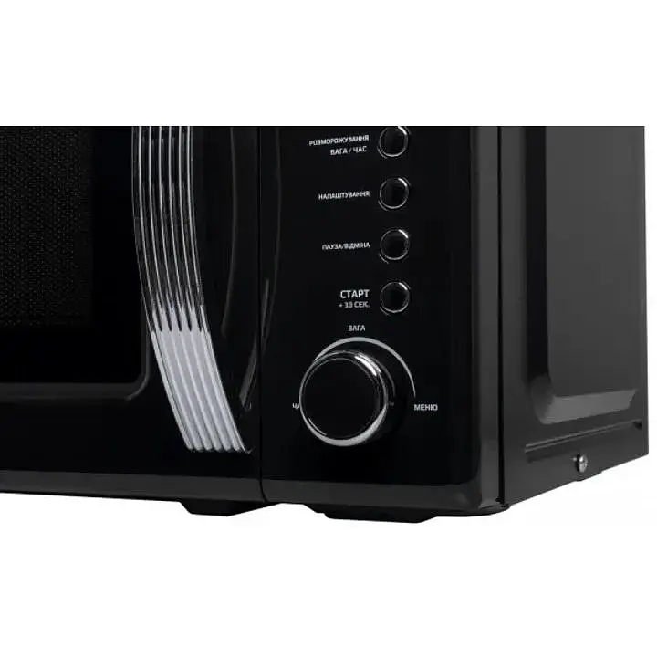 Микроволновая печь Liberton LMW-2083E Black Соло 700 Вт 20 л черная - фото 5