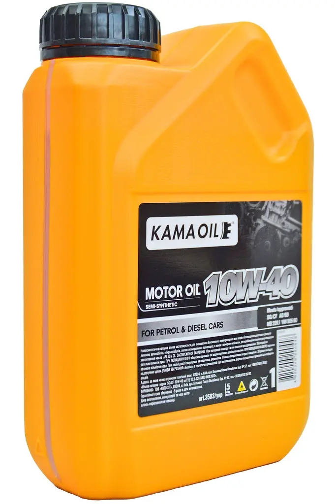 Моторна олива КАМА Ойл 10W-40 SG/CF 1 л - фото 2