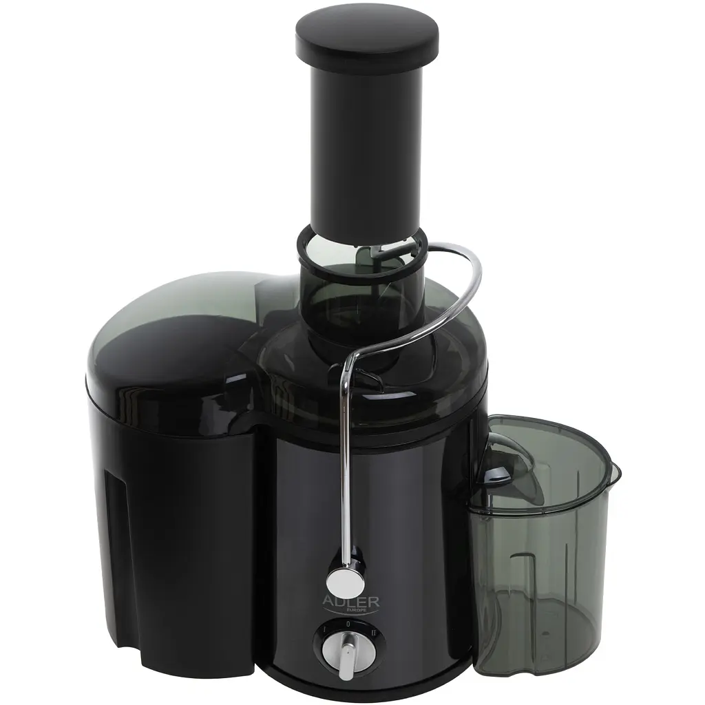 Соковитискач Adler AD 4132 dark inox 600Вт/ контейнер для соку-0,45л/ контейнер для м'якоті-1,5л - фото 2
