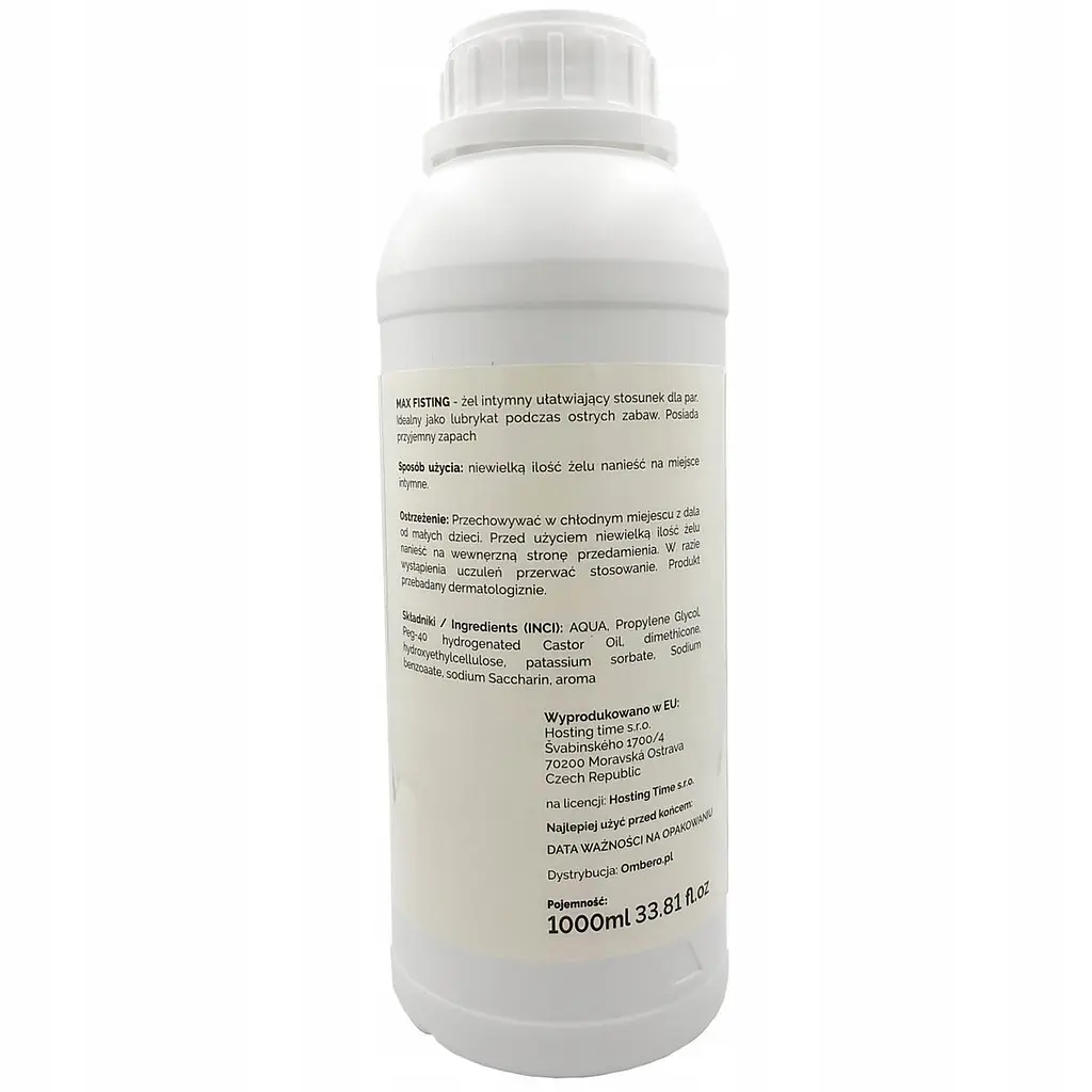 Гель для фистинга LoveStim Max Fisting 1000 ml - фото 3