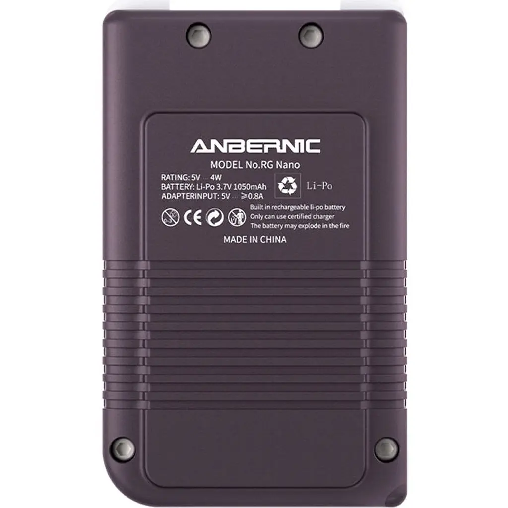 Ретро ігрова приставка Anbernic RG Nano 64GB Purple [115731] - фото 3