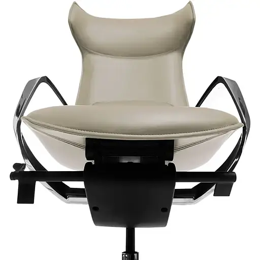 Офисное кресло GT Racer X-003F Leather, темно-бежевое (X-003F LEATHER Dark Beige) - фото 9