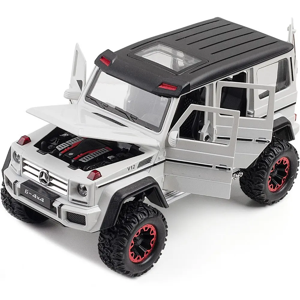 Залізна Іграшкова Машинка з відкриваними Дверями Mercedes-Benz G500 4x4 AutoExpert