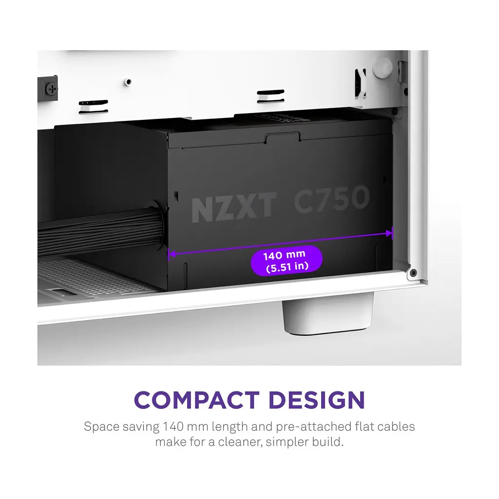 Блок живлення NZXT 750W (PA-7B3BB-EU) - фото 8