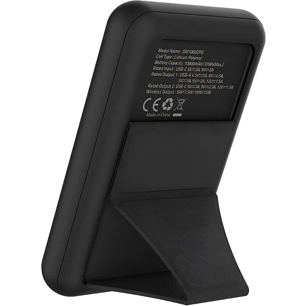 Павербанк Energizer Magnetic Black 10 000 mAh / 22.5 Вт (QM10002PQ) - фото 2